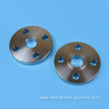 Flat welded plate flange PN10